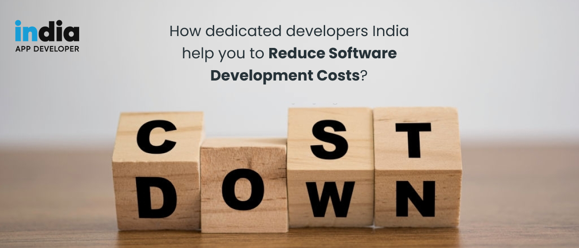 How dedicated developers India help you to reduce Software development costs