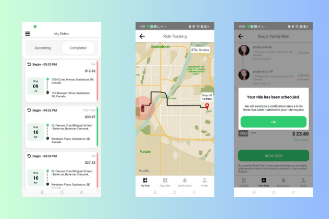 Ride Sharing App Development - Passenger App