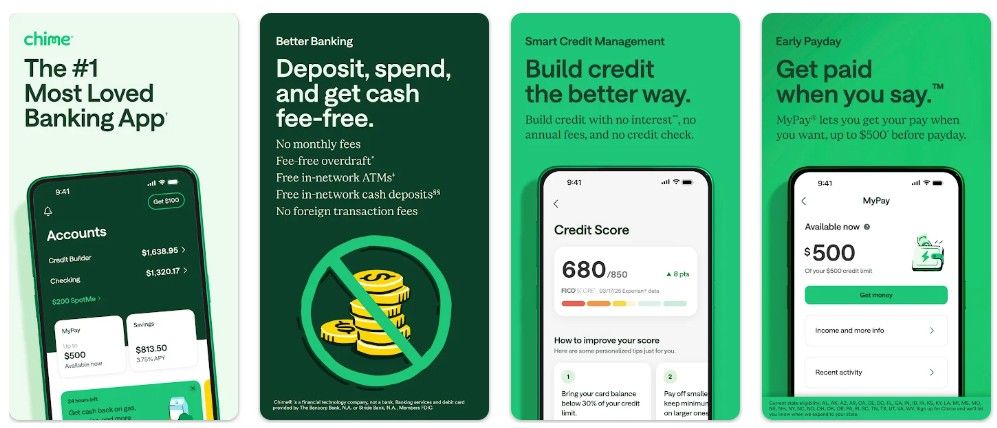 cash advance app like moneylion - Chime