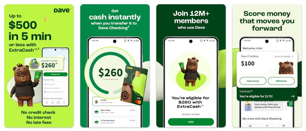 cash advance app like moneylion -Dave