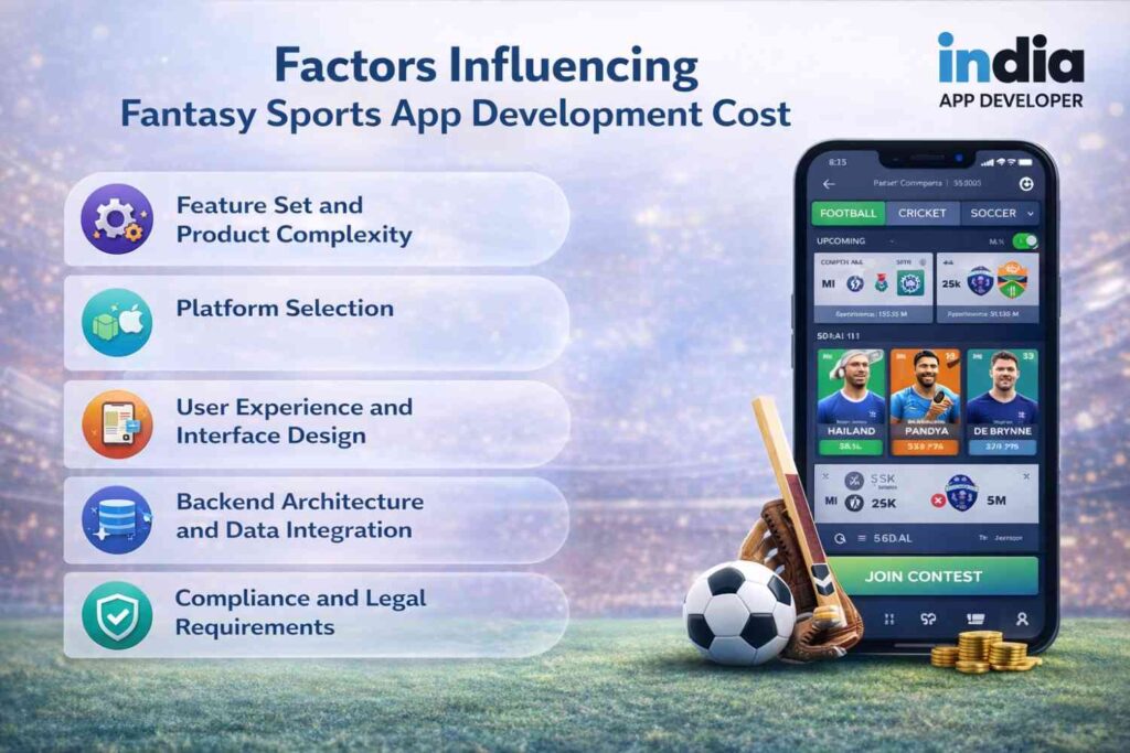 Factors Influencing Fantasy Sports App Development Cost